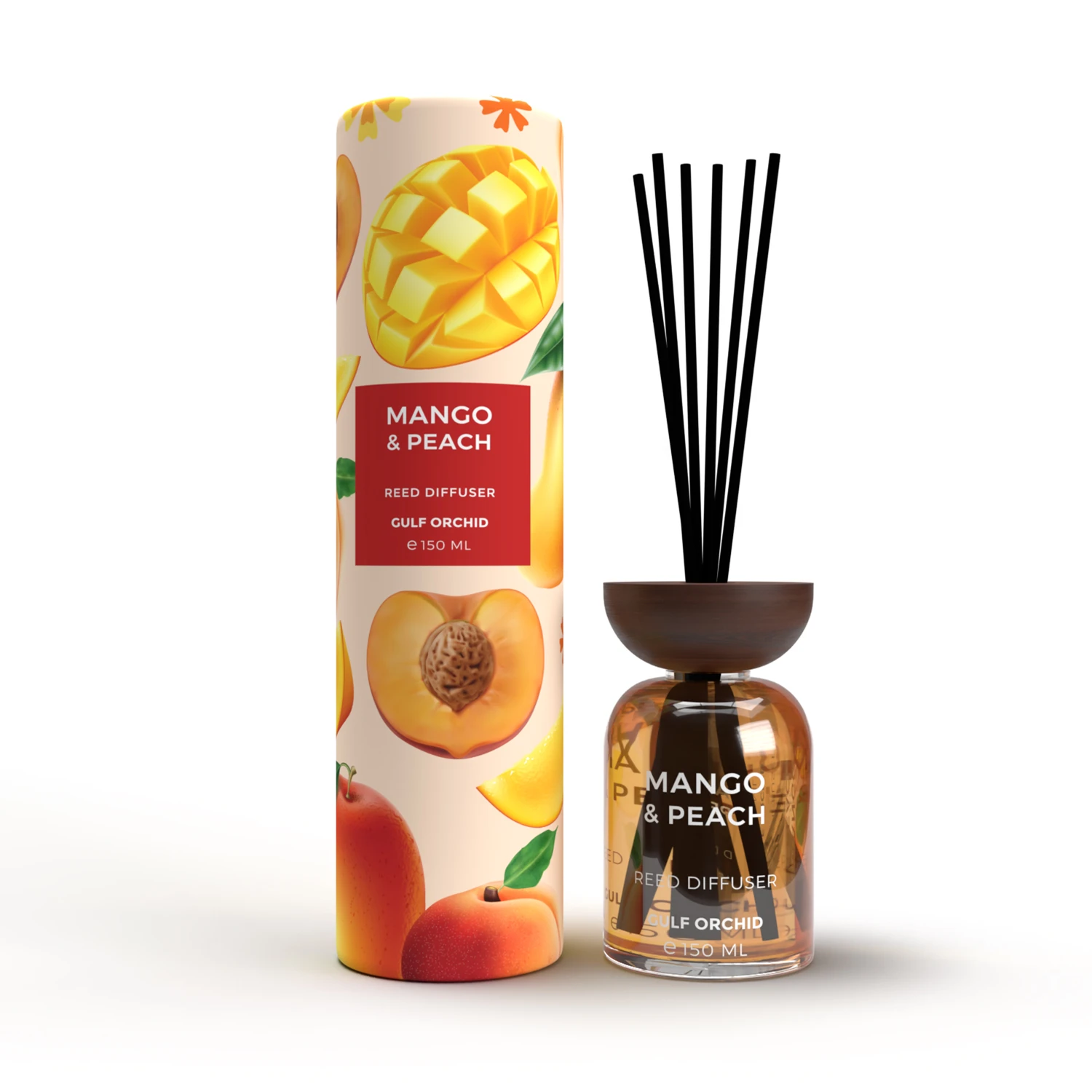 Mango & Peach – Reed Diffuser 150 ML